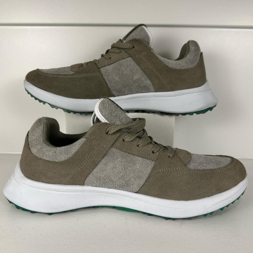 Tomo Golf Green Athletic Golf Shoes Mens 10.5 Womens 12 - Picture 2 of 6